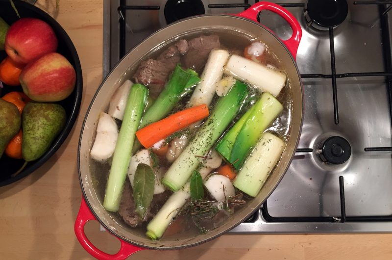 Recette du pot-au-feu de joue de bœuf